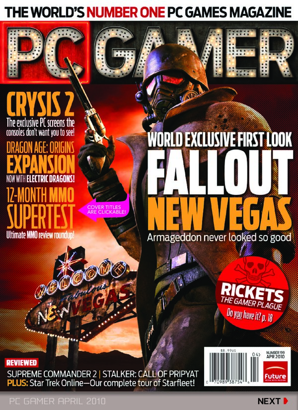 PC Gamer   199 (2010 04) cover